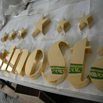 metal letters Name boards6